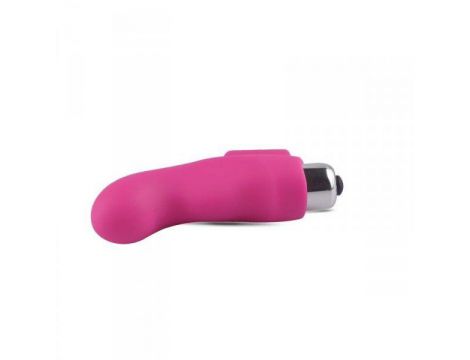 Wibrująca nakładka na palec Toyz4lovers silikonowa 9 cm - 4