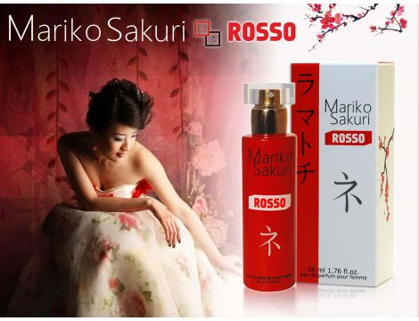 Feromony damskie Mariko Sakuri ROSSO 50ml - 3