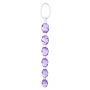 Koraliki analne Swirl Pleasure Beads Calexotics fioletowe - 5