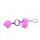 Kulki silikonowe Toyz4lovers fioletowe 21 cm