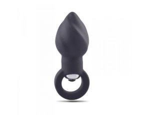 Silikonowy wibrujący korek analny Helix Toyz4lovers 8 cm