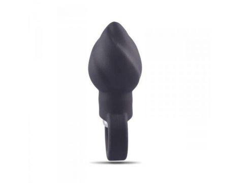 Silikonowy wibrujący korek analny Helix Toyz4lovers 8 cm - 2