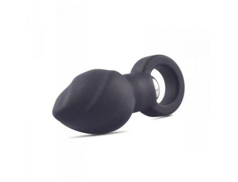Silikonowy wibrujący korek analny Helix Toyz4lovers 8 cm - 4