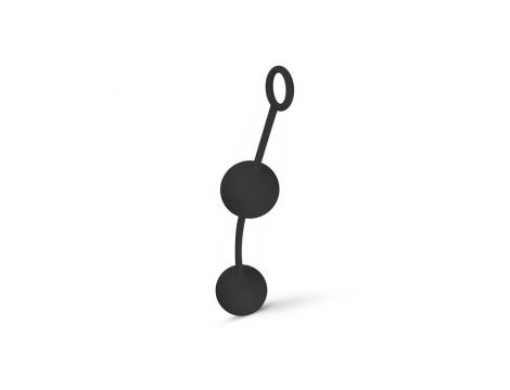 Kulki miłości Canon Balls EasyToys czarne silikonowe 20 cm - 4