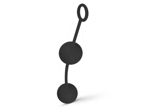 Kulki miłości Canon Balls EasyToys czarne silikonowe 20 cm - 10