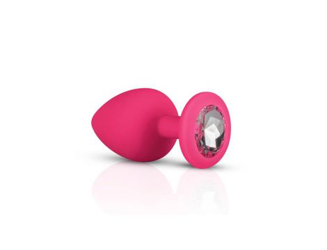 Zestaw silikonowych wtyczek analnych EasyToys różowy - 3
