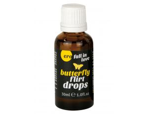 Krople afrodyzjaki Butterfly Flirt dla par Hot 30 ml
