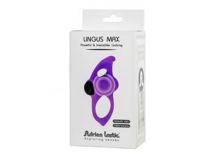 Pierścień wibrujący Adrien Lastic Lignus Max silikonowy 9,5 cm