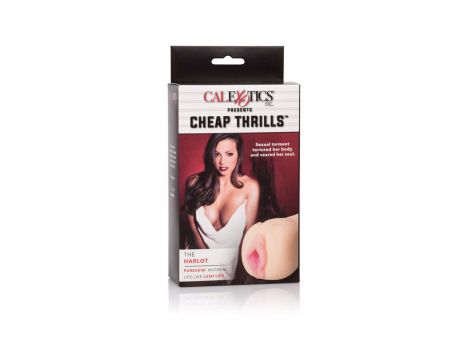 Masturbator Calexotics The Harlot jasny 12 cm - 3