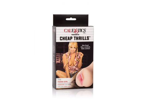 Masturbator Cheap Thrills The Farm Girl jasny odcień skóry 12 cm - 3