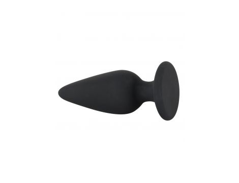 Korek analny Heavy Black Velvets M czarny 8,9 cm - 6