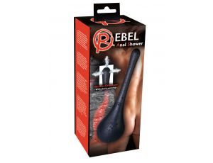 Prysznic analny Rebel czarny 200 ml