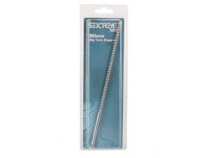 Penis plug stalowy Penisplug Dip Stick Ripped 6 mm 24 cm