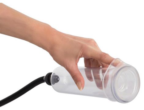 Pompka próżniowa Bang Bang transparentna 20 cm - 10