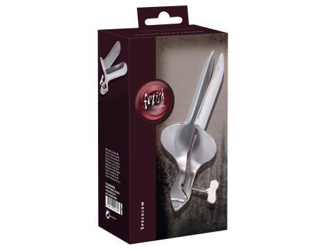 Wziernik waginalny stal nierdzewna fetish Collection 15 cm - 2