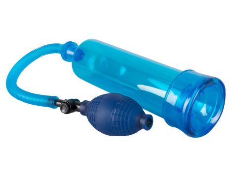 Pompka próżniowa Bang Bang niebieska 20 cm - 5