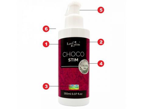 Krem oralny czekoladowy LoveStim 150 ml - 3