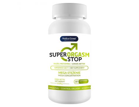 Suplement diety Super Orgasm Stop Medica 60 kapsułek