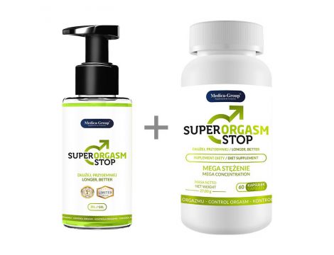 Suplement diety Super Orgasm Stop Medica 60 kapsułek - 2