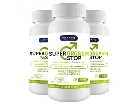 Suplement diety Super Orgasm Stop Medica 60 kapsułek - 3