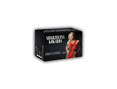 Kokarda satynowa PropaGanda różowa uniwersalna