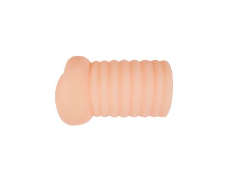 Realistyczny masturbator waginalny z wibracją Lyla 15 cm biały - 3