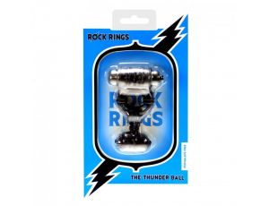 Pierścień wibrujący żelowy z kulką Rock Rings Thunder Ball
