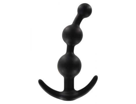 Korek analny silikonowy ToyJoy Sweet Sensation czarny 13 cm - 2