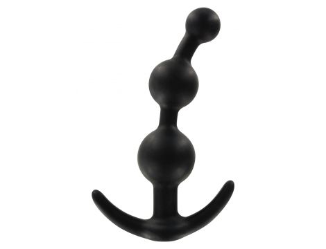 Korek analny silikonowy ToyJoy Sweet Sensation czarny 13 cm - 3