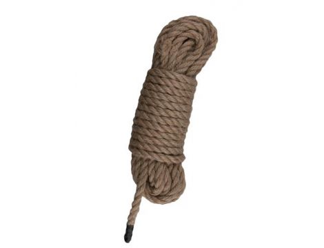 Lina do bondage konopna brązowa 10m EasyToys - 2