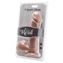 Dildo realistyczne ToyJoy Get Real z jądrami jasna skóra 18 cm - 5