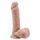Dildo realistyczne ToyJoy Get Real z jądrami jasna skóra 18 cm