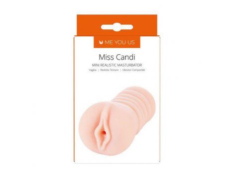 Masturbator realistyczny Miss Candi Me You Us TPE 13 cm - 3