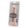 Dildo realistyczne ToyJoy 18 cm jasny odcień skóry - 5