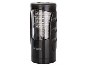Masturbator wibrujący Calexotics Ultimate Power Stroker czarny 12,75 cm