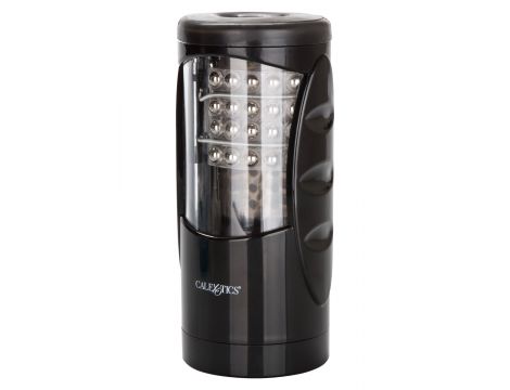 Masturbator wibrujący Calexotics Ultimate Power Stroker czarny 12,75 cm