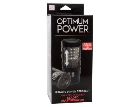 Masturbator wibrujący Calexotics Ultimate Power Stroker czarny 12,75 cm - 3