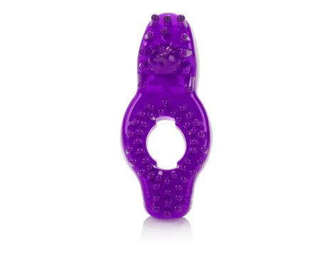 Pierścień erekcyjny Super Stretch Calexotics fioletowy TPR - 5