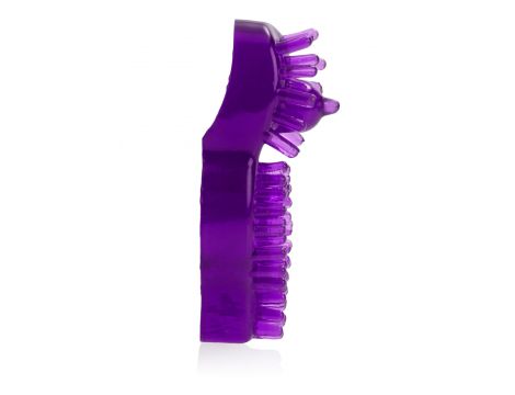 Pierścień erekcyjny Super Stretch Calexotics fioletowy TPR - 7