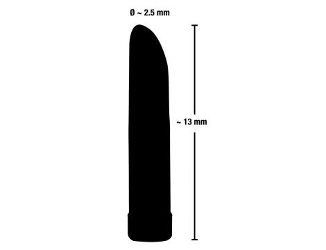 Mini Wibrator Ladyfinger You2Toys Czarny 13 cm - 7