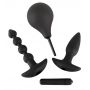 Czarny Zestaw Seksowny Black Velvets Silikonowy - 5