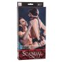Knebel oddychający z kajdankami Scandal Calexotics czarny - 5