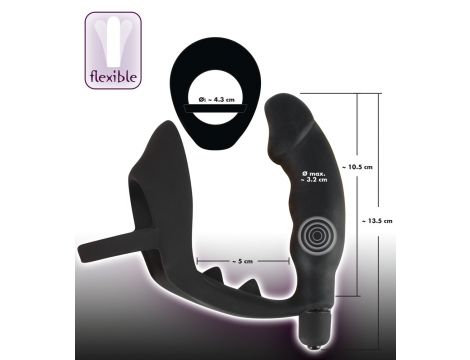 Vibrating Silicone Plug - 18