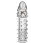 Przedłużka prążkowana Calexotics przezroczysta 16 cm - 5