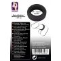 Pierścień erekcyjny Black Velvets czarny silikonowy 2.6 cm - 13