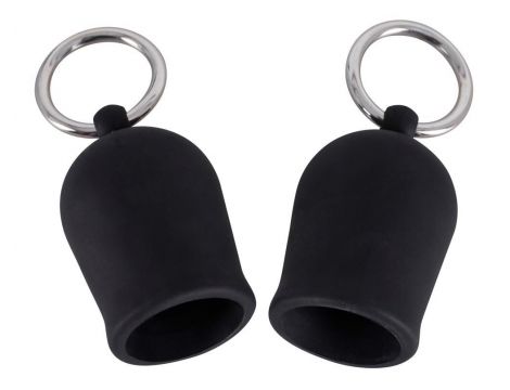 Pompki na sutki Black Velvets czarne silikonowe - 5