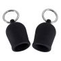 Pompki na sutki Black Velvets czarne silikonowe - 6