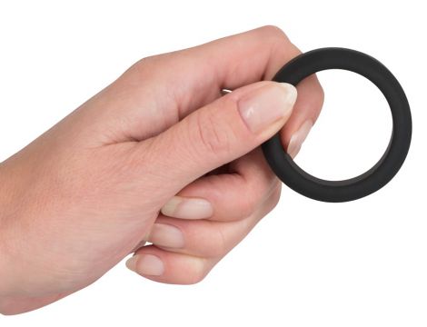 Pierścień erekcyjny silikonowy Black Velvets 3.8 cm - 5