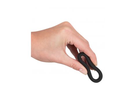 Pierścień erekcyjny silikonowy Black Velvets 3.8 cm - 7