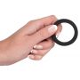Pierścień erekcyjny silikonowy Black Velvets 3.8 cm - 7